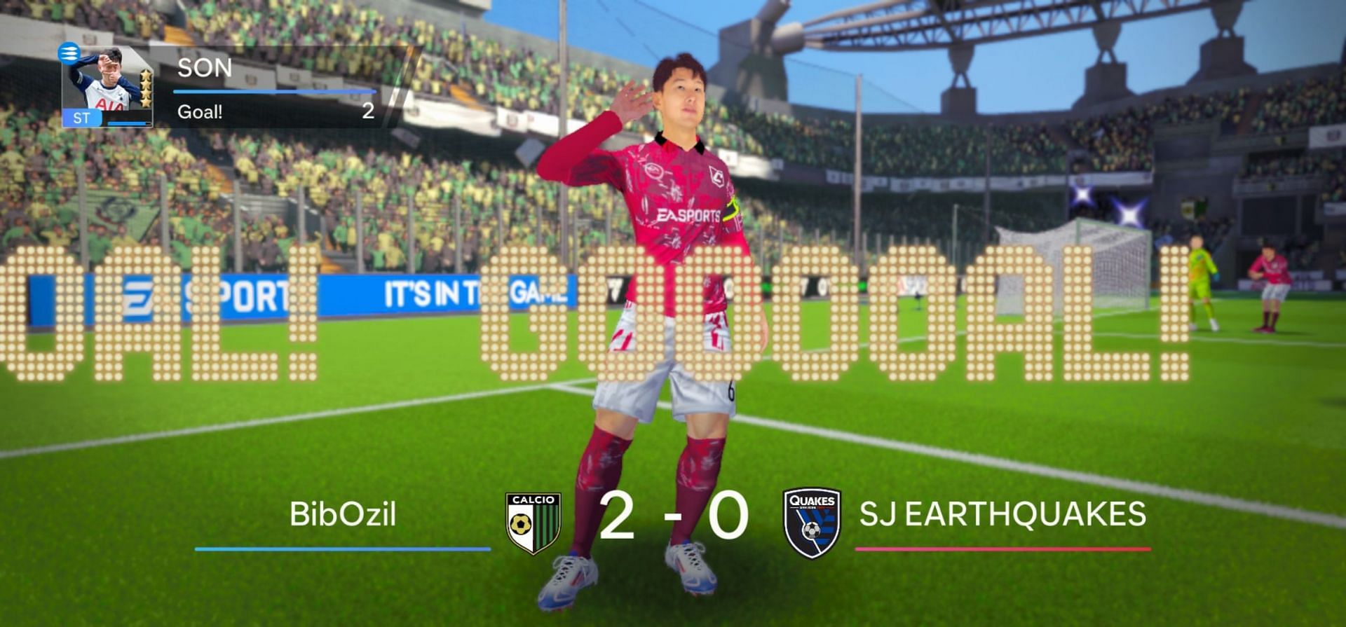 EA FC Tactical features player-specific goal celebrations (Image via EA Sports)