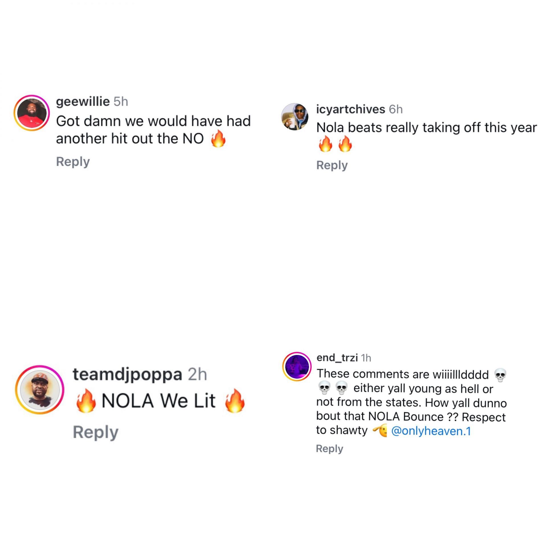 Comments about Drizzy&#039;s new unreleased snippet (Image via @plottttwistttttt/Instagram)