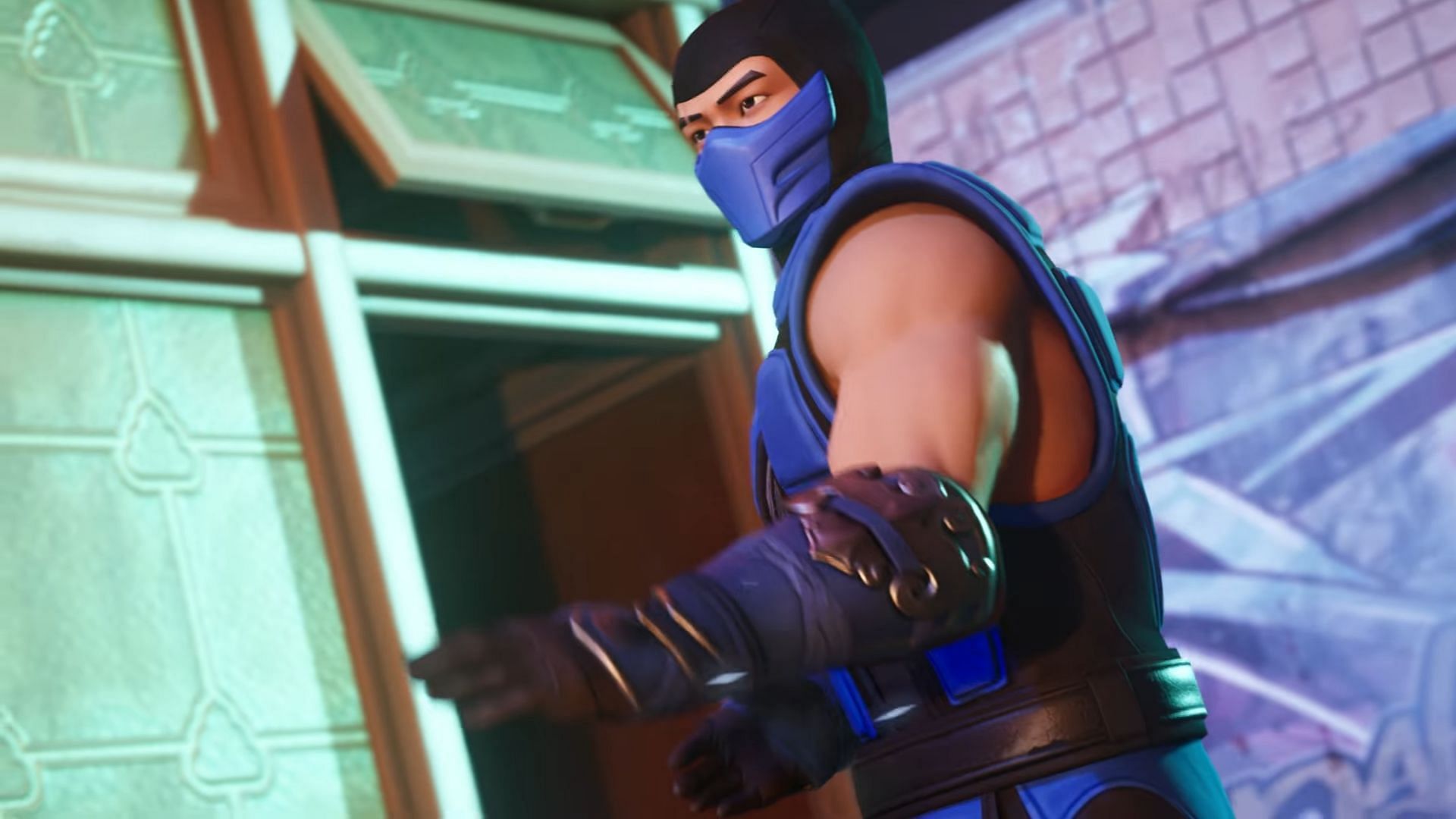 Sub-Zero makes a celebrity appearance in the Fortnite Chapter 6 Season 2 Lawless trailer (Image via YouTube/Epic Games)