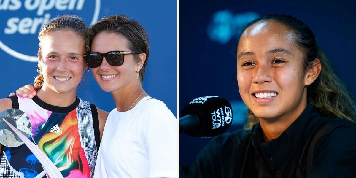 Leylah Fernandez and Daria Kasatkina talk about love (Source: Getty Images)