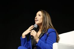Aly Raisman expresses her astonishment as she attends LSU's face off with #1 Oklahoma with fourth-largest turnout