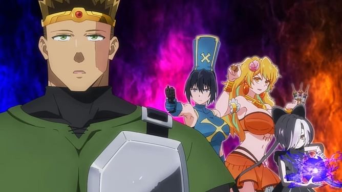 The Stunned Hero and the Assassin Princesses anime announces 2025 premiere, main cast, and staff with PV and visuals