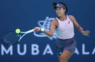 Moyuka Uchijima at the Abu Dhabi Open 2025. (Photo: Getty)