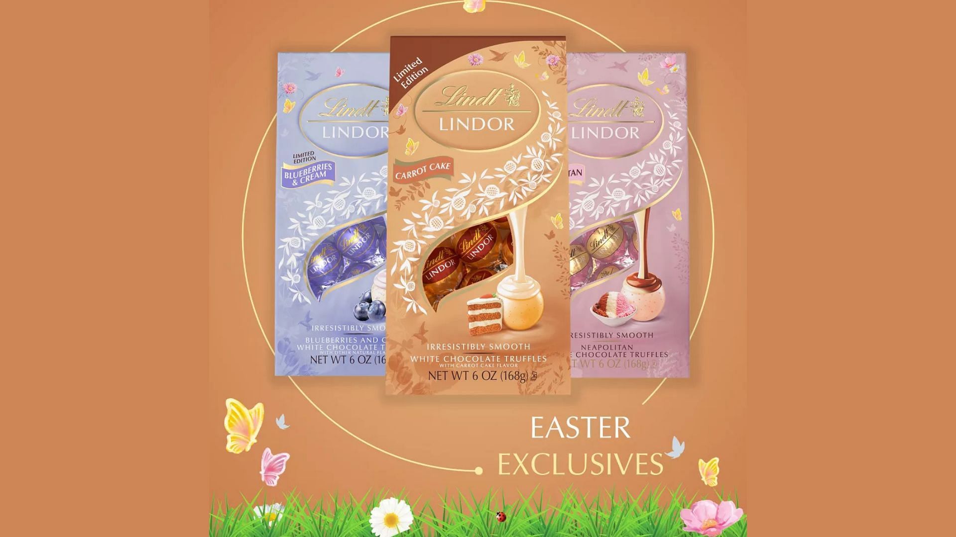 Easter exclusives by Lindt (Image via Target)