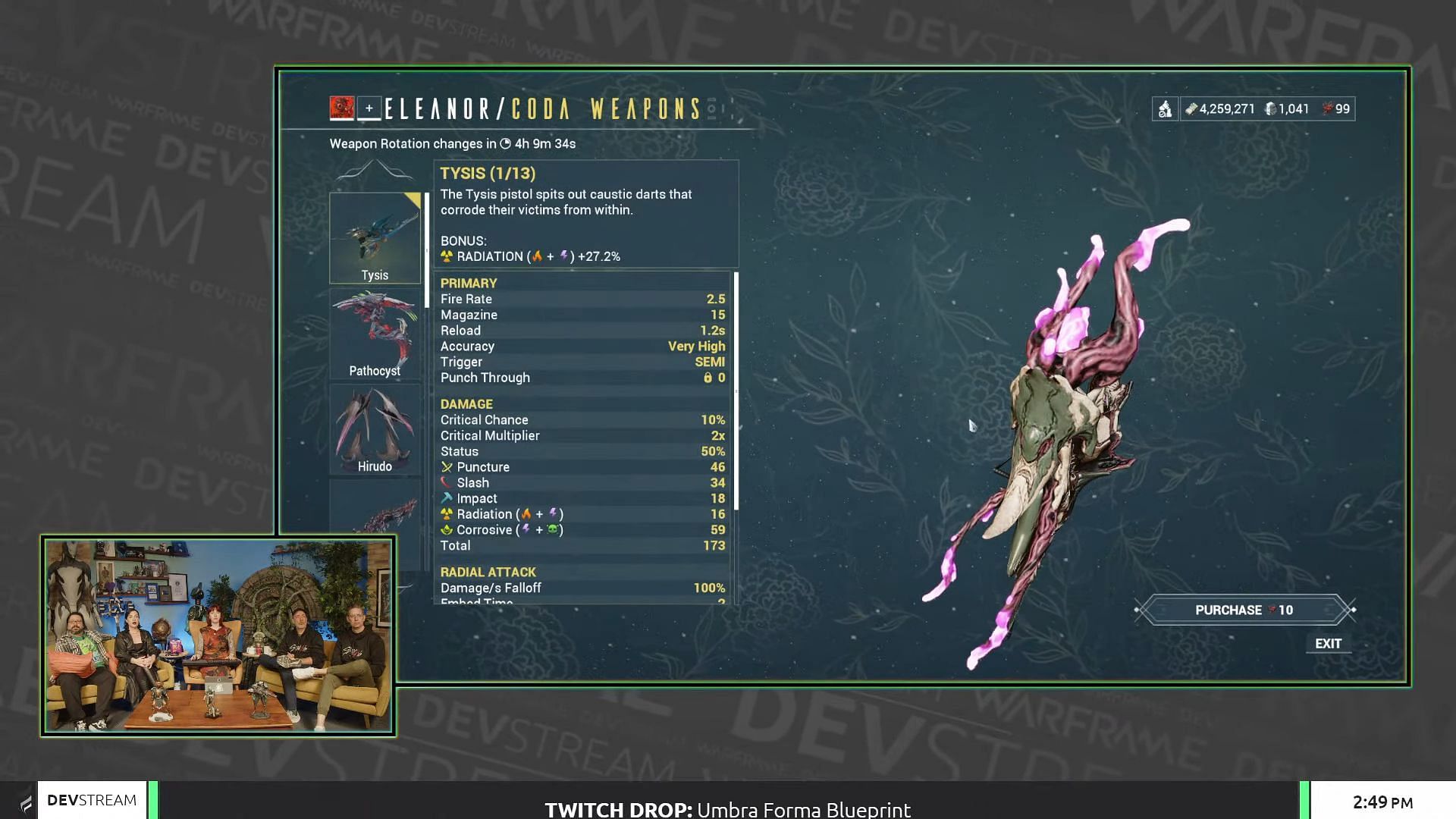 Coda Weapons will eat the meta (Image via Digital Extremes)