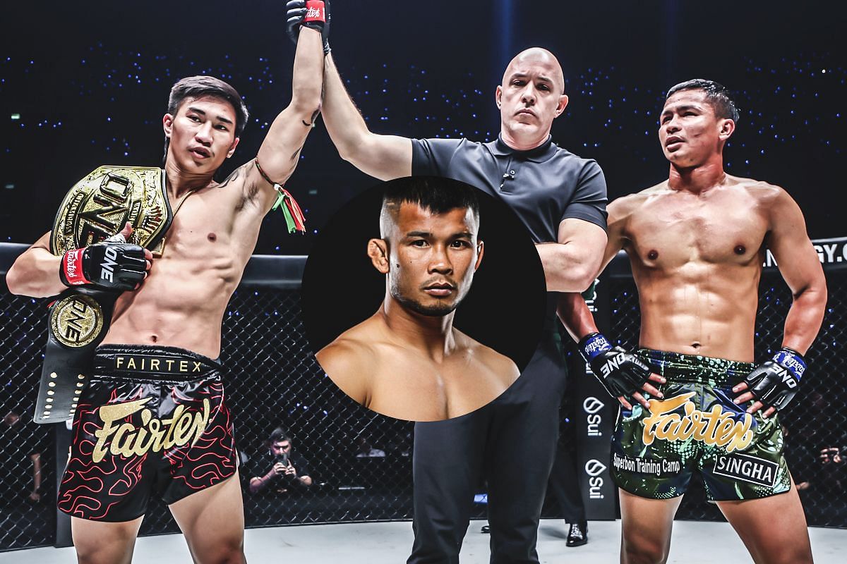 (From left) Tawanchai PK Saenchai, Nong-O Hama, and Superbon.