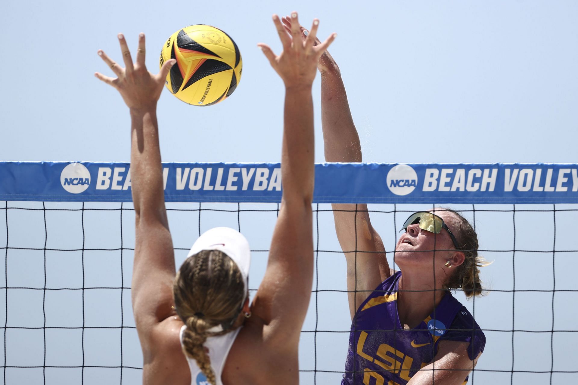 LSU Volleyball during the NCAA Division I Women&#039;s Beach Volleyball Championship - Source: Getty