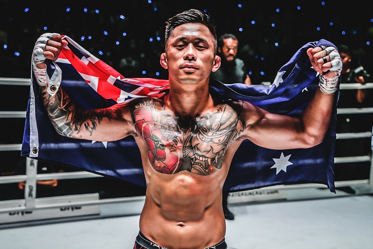 The first-ever two-division ONE world champion Martin Nguyen. [Photo via: ONE Championship]