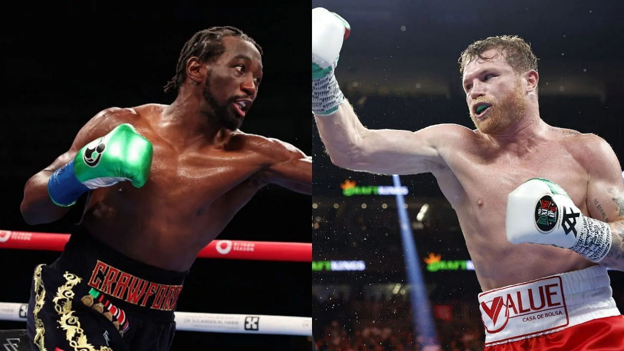 Terence Crawford (Left) and Canelo Alvarez (Right)