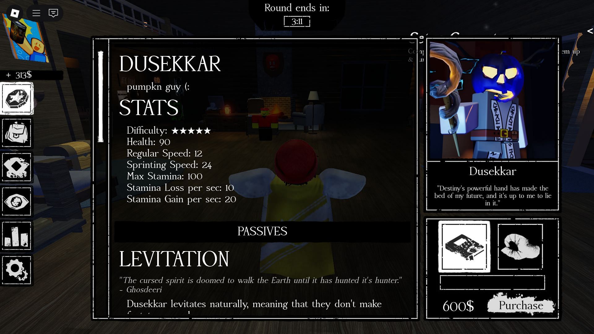 Dusekkar in the Shop (Image via Roblox)