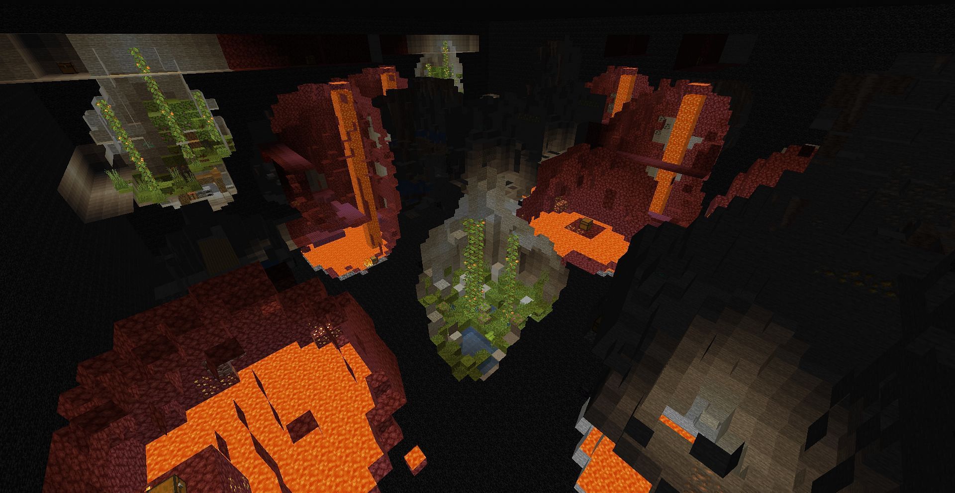 Tunneler is a brilliantly made map (Image via Mojang Studios || Minecraft Maps/@zizala)