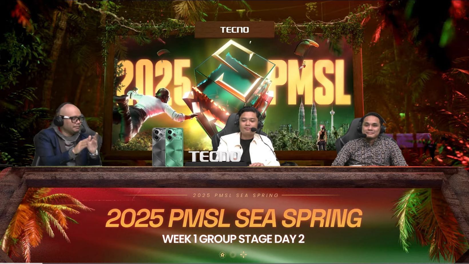 Team Flash grabbed first rank after Day 2 of PMSL SEA Week 1 (Image via YouTube/PUBG Mobile Esports)