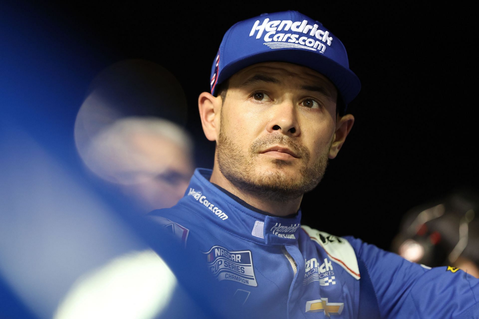 Kyle Larson looks on during qualifying for the Daytona at Daytona Beach, Florida (Source: Getty)