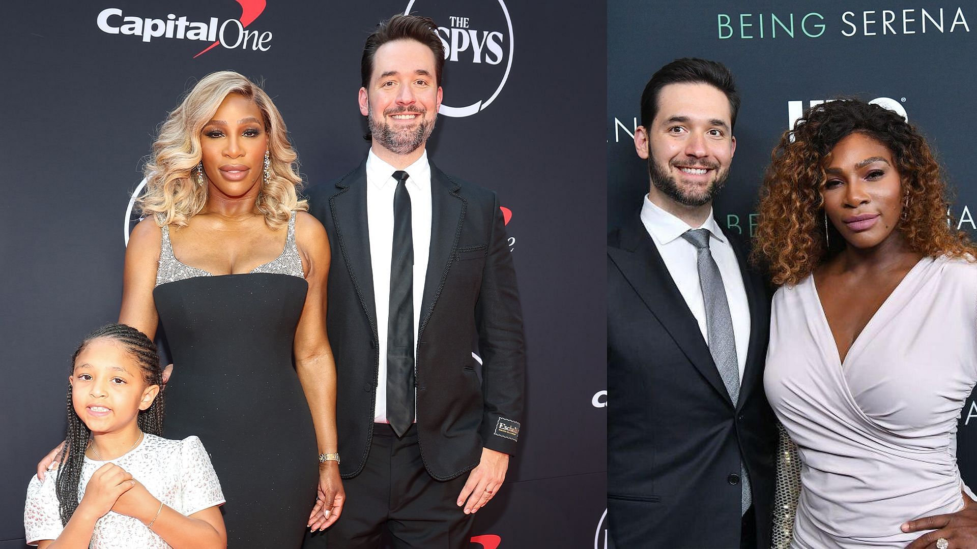 Alexis Ohanian, Serena WIllams and Olympia (Source: Getty)