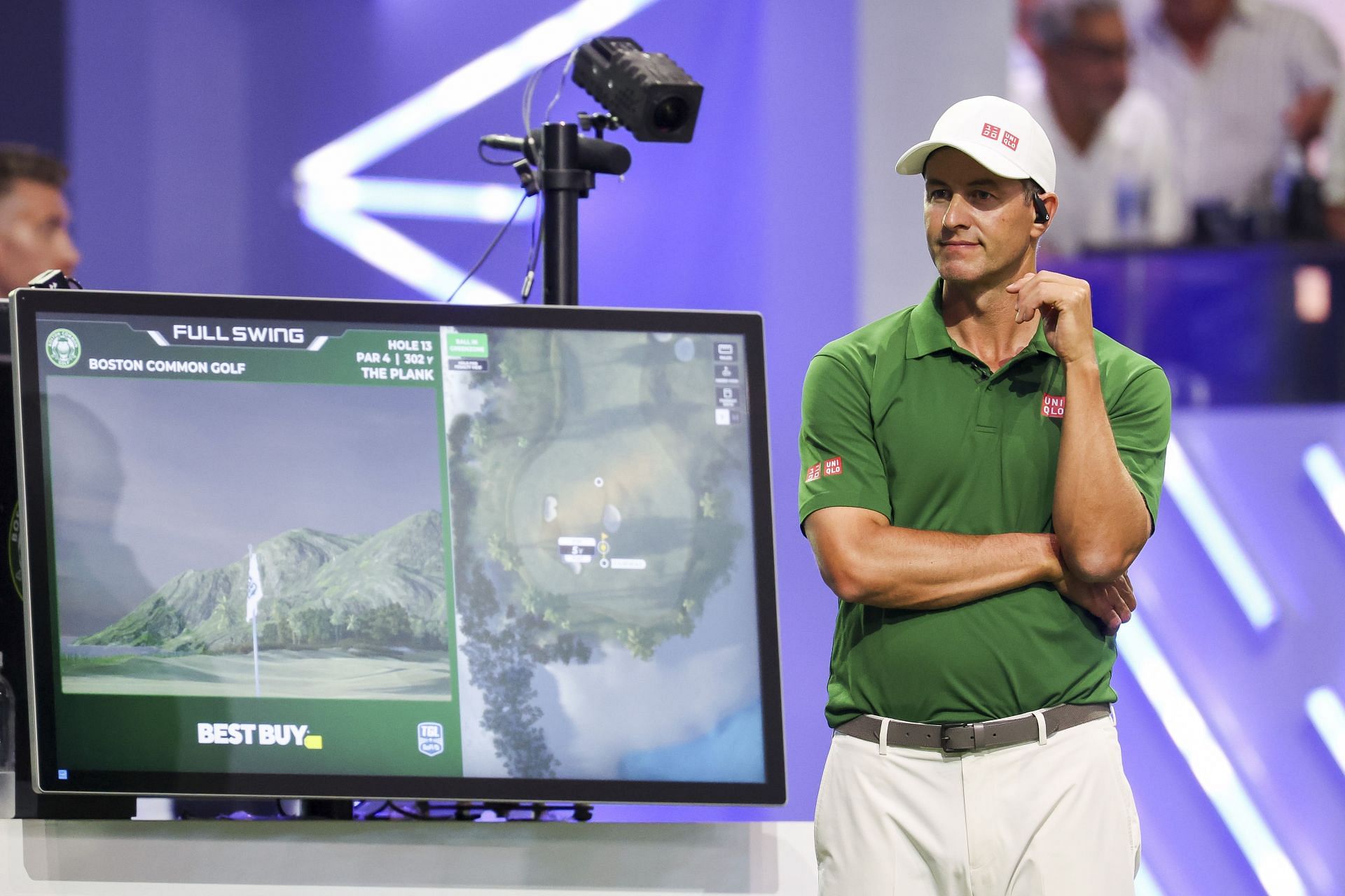 Adam Scott is hopeful that the president will help (Image via Getty)