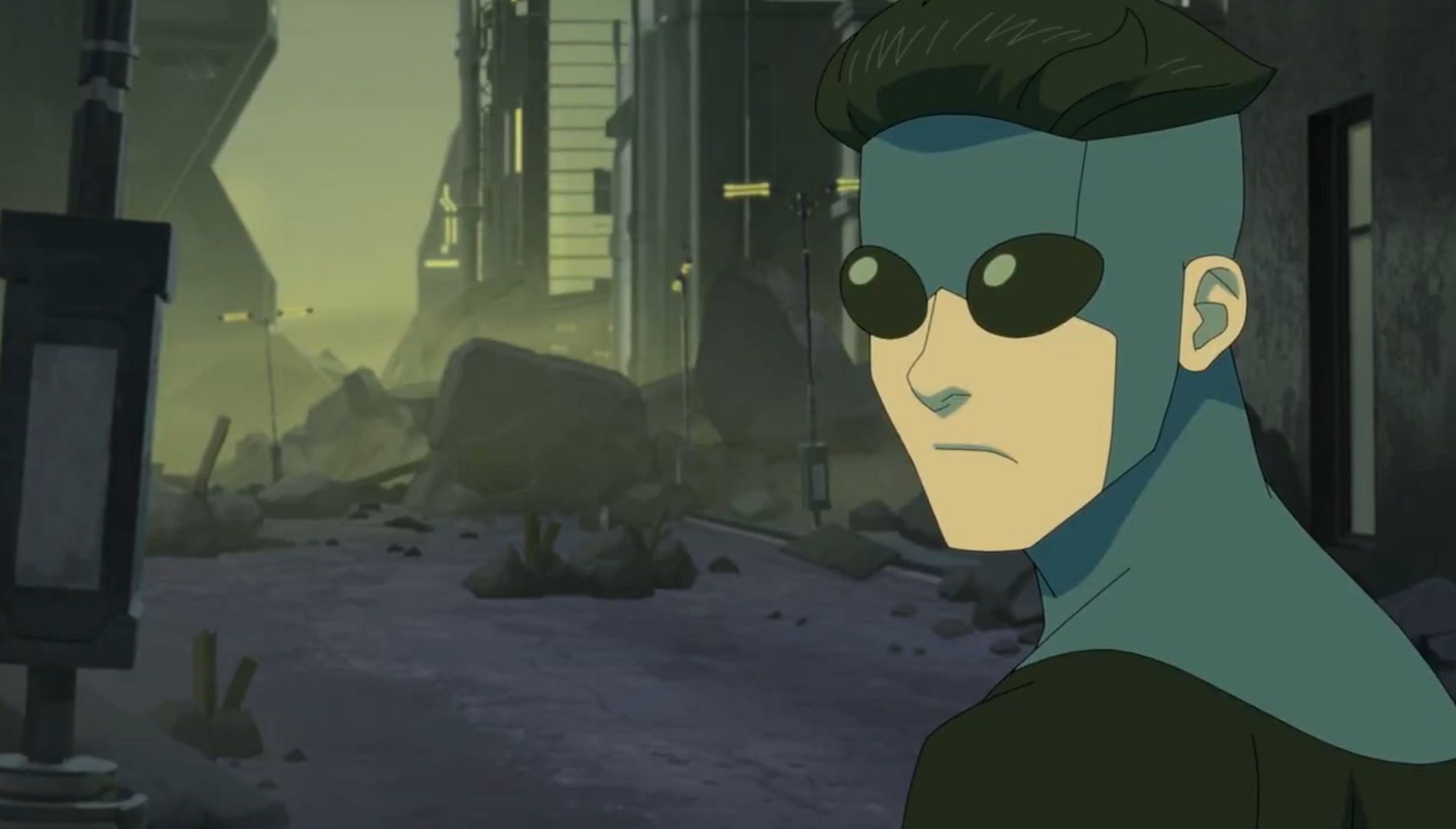 Mark in the future in Invincible season 3 episode 4 (Image via Amazon Prime Video)