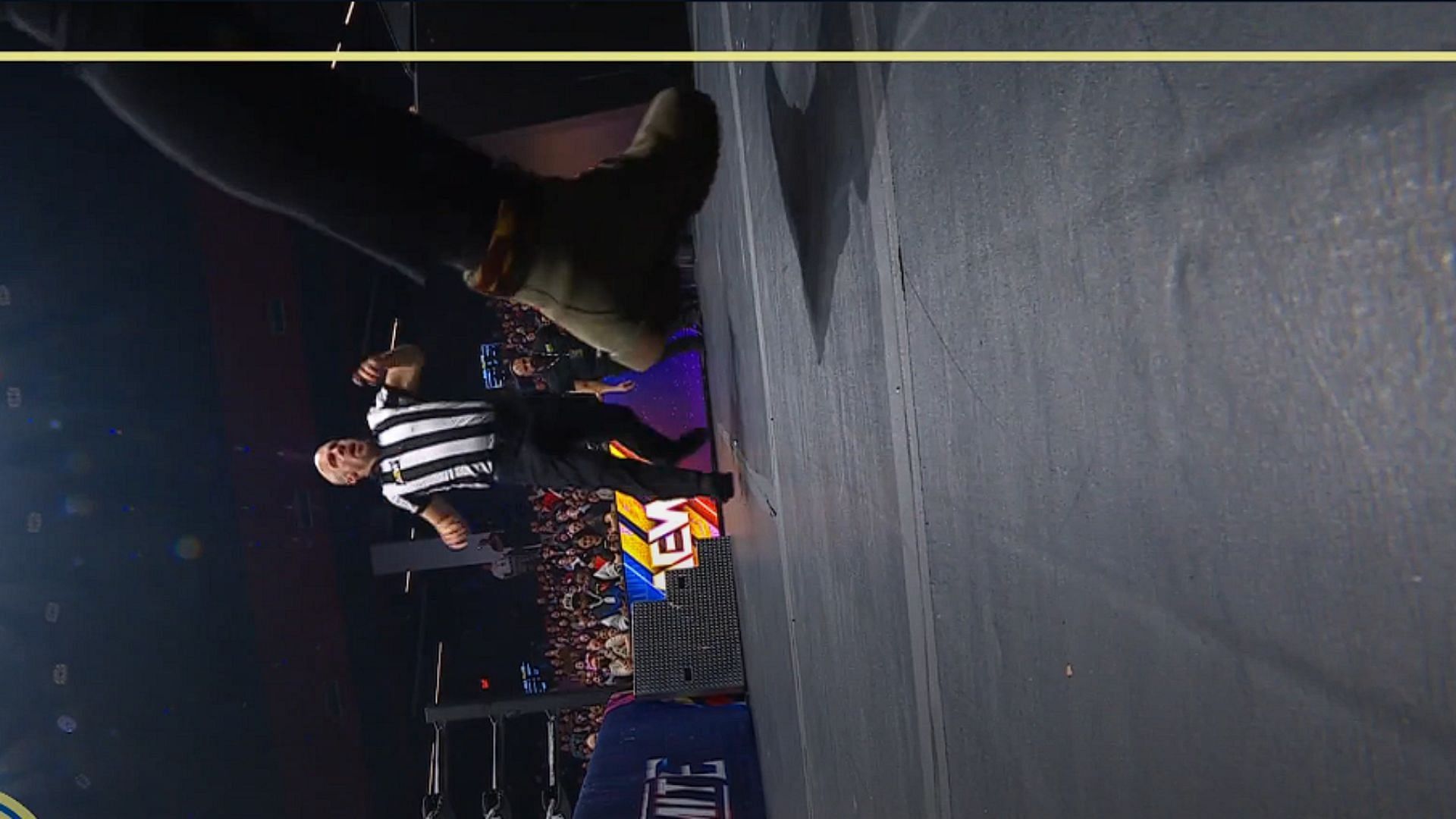 A cameraman was knocked down during AEW Dynamite [Photo: AEW Official X Account]