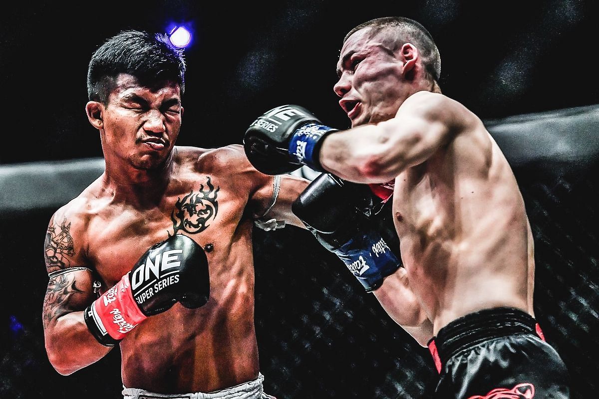 Rodtang (left), Tagir Khalilov (right) [Photo via ONE Championship]