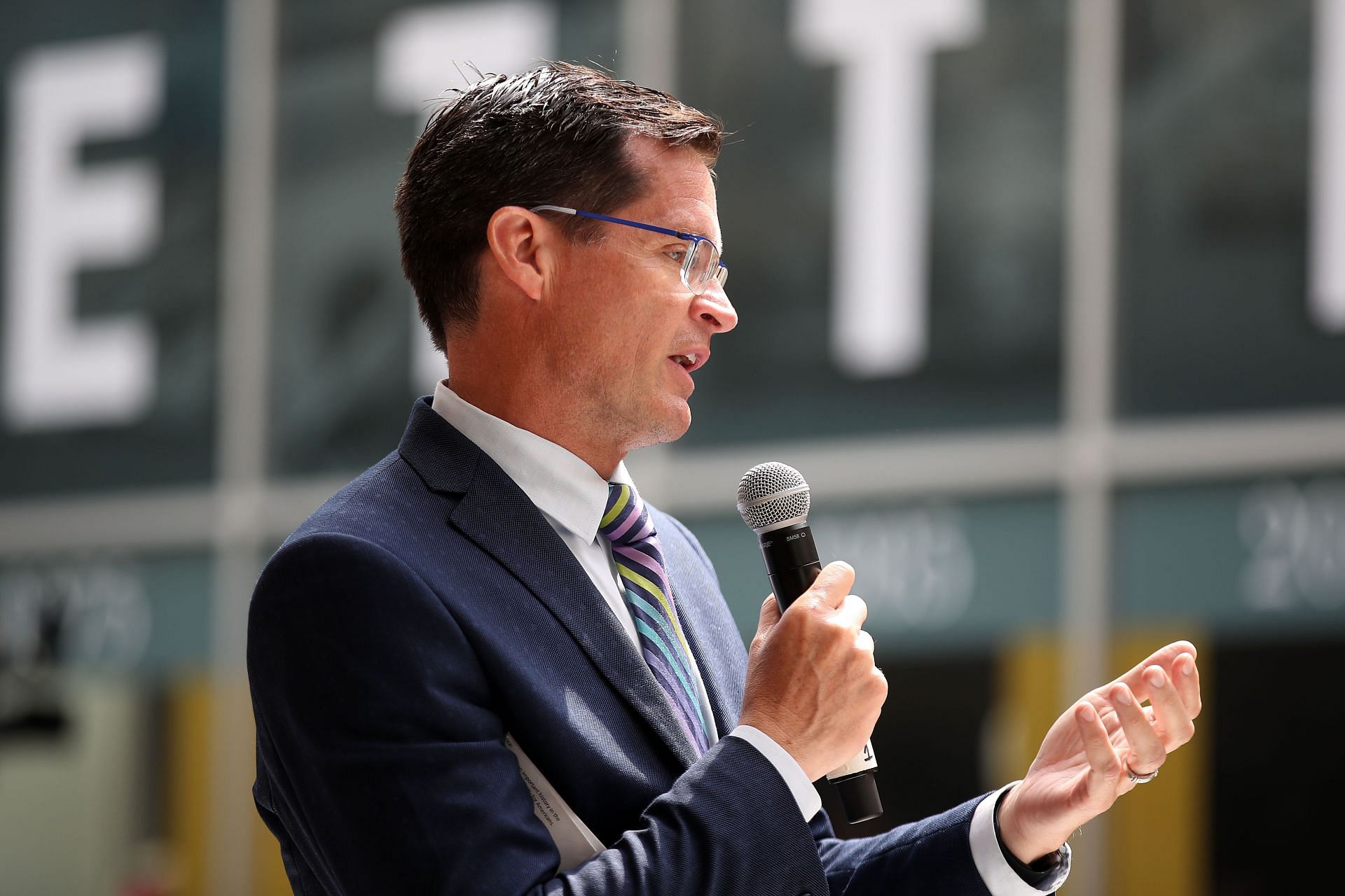 Doug Boles at the 103rd Indianapolis 500 - Legends Day - Source: Getty