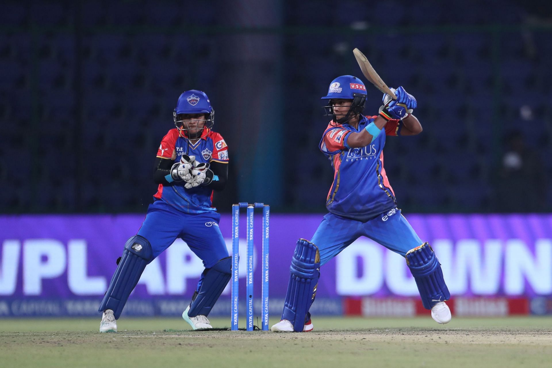 Amanjot Kaur scored a 27-ball 42 against DC last season.