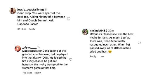 Screenshots via Instagram