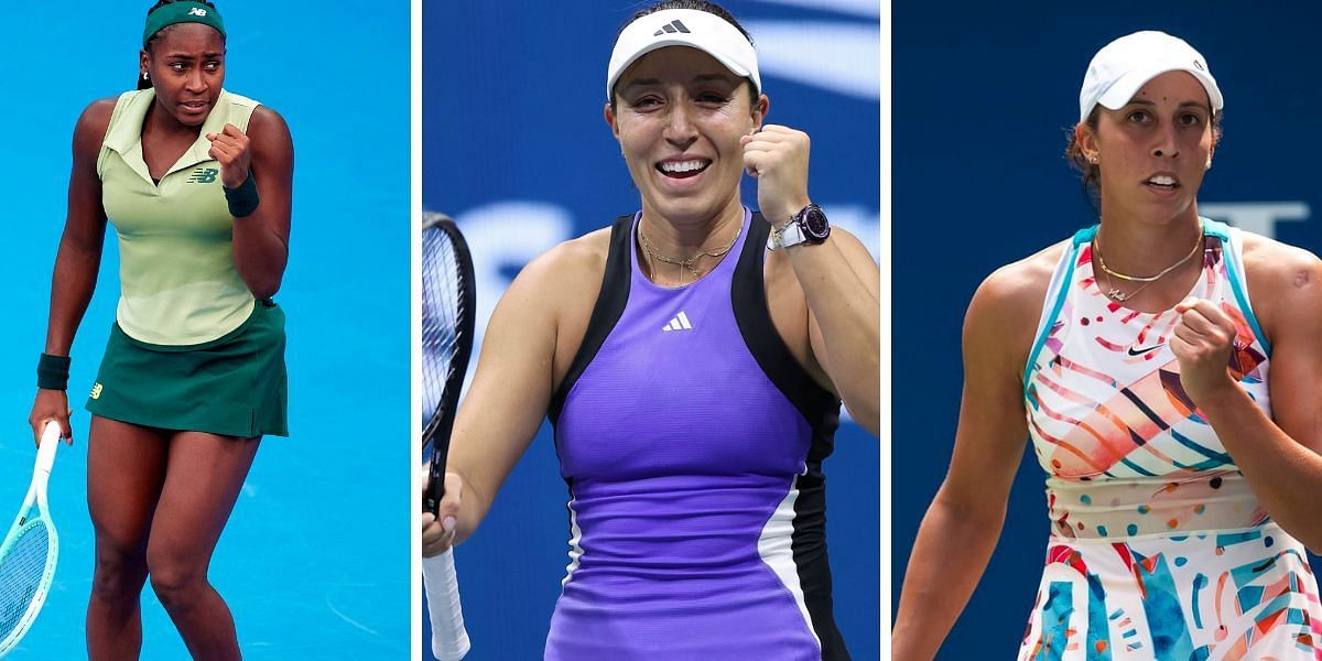 (From L-R) Coco Gauff, Jessica Pegula &amp; Madison Keys [Image Source: Getty Images]