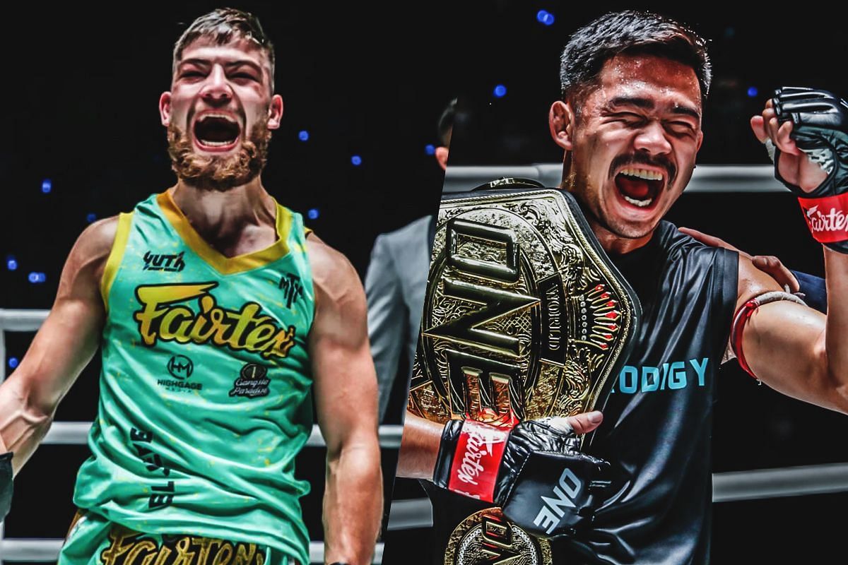 Ellis Badr Barboza (L) and Prajanchai (R) | Image by ONE Championship