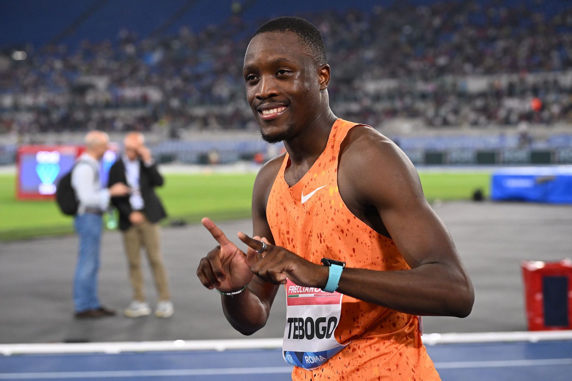 Letsile Tebogo at the Golden Gala Pietro Mennea - Source: Getty