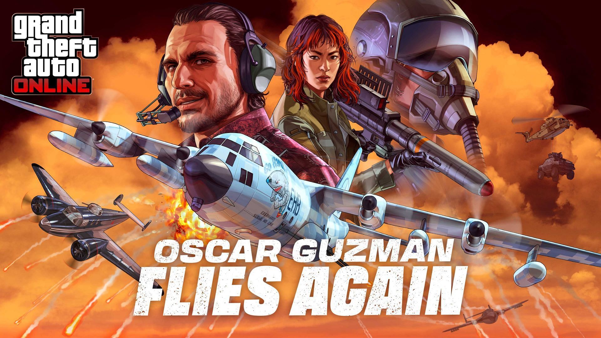 GTA Online Oscar Guzman Flies Again