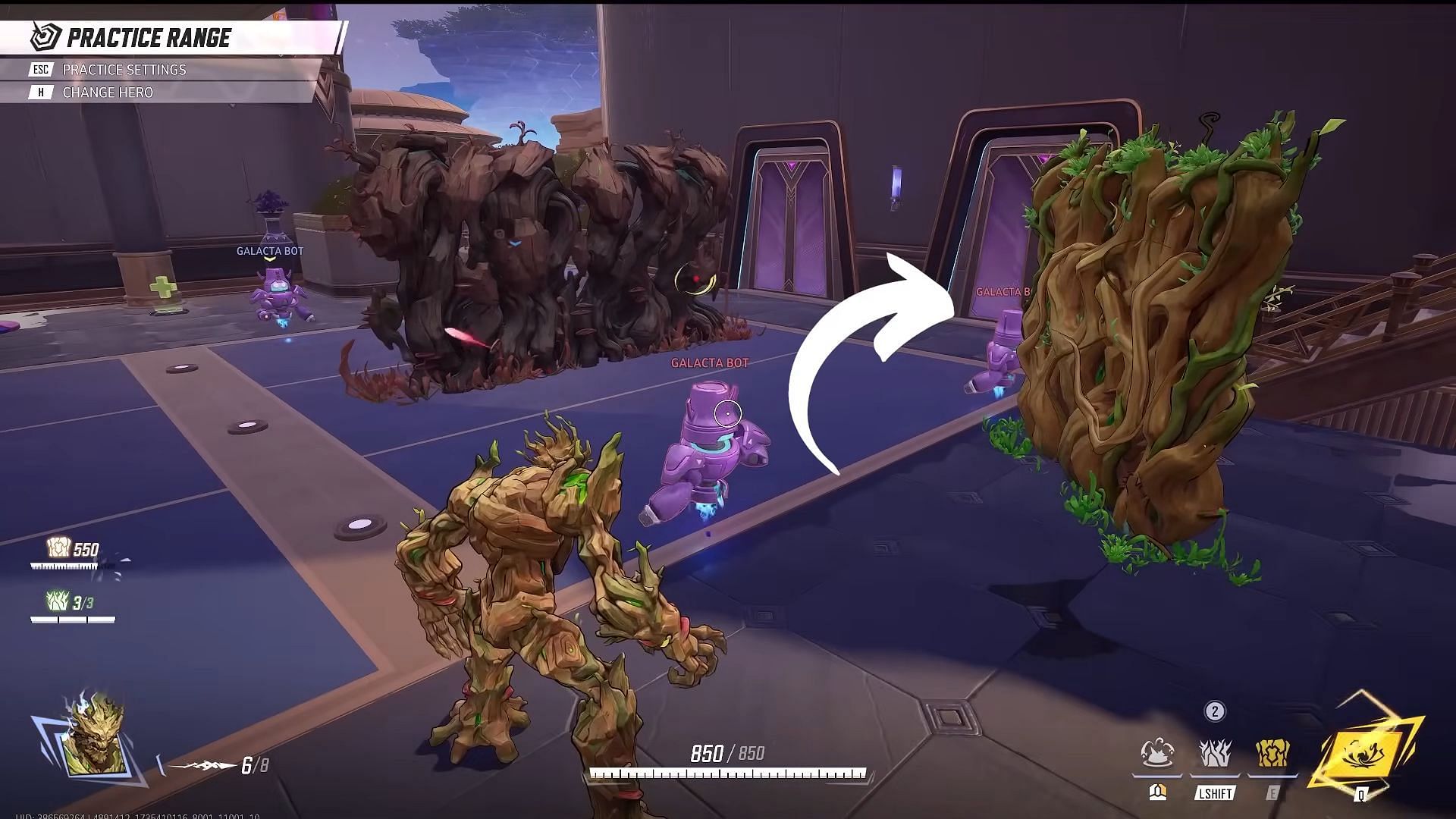 Groot in Marvel Rivals (Image via NetEase Games)