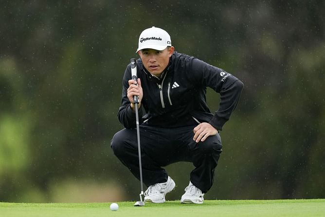 AimPoint instructor reacts to Collin Morikawa’s 10-second read of a 6’ putt; Criticizes traditional method