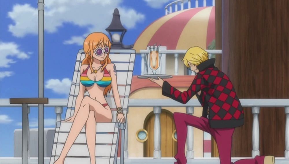 Nami in One Piece.