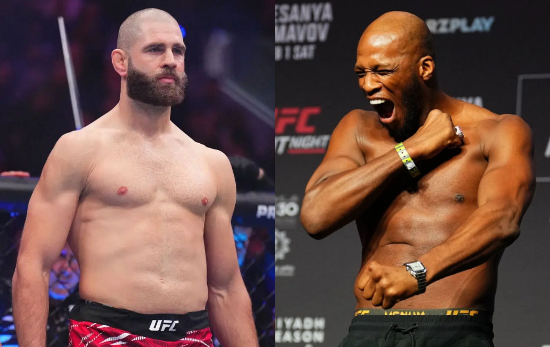 Renato Moicano predicts the outcome of a Michael Page vs. Jiri Prochazka matchup. [Images Courtesy: Getty Images]