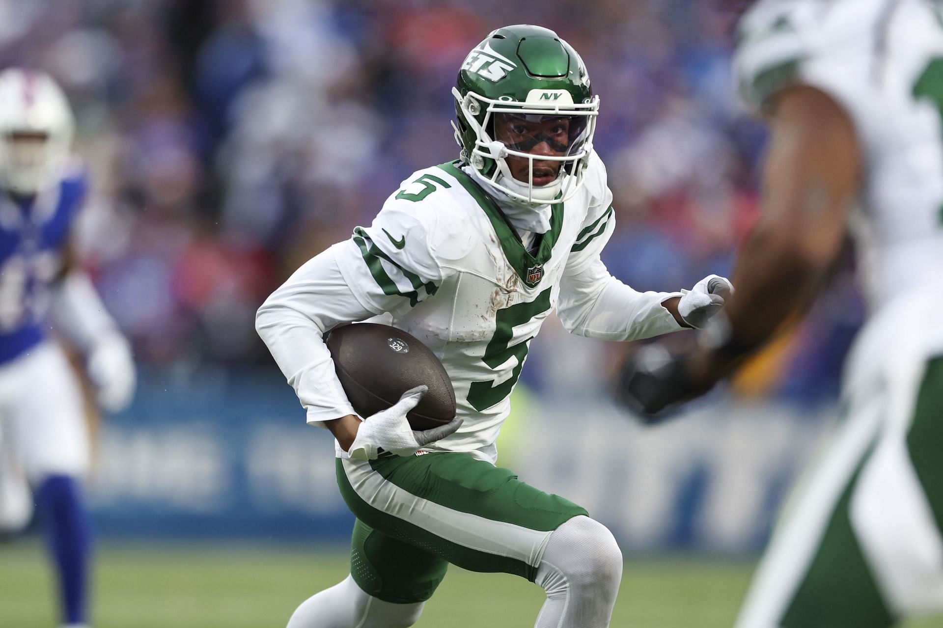 Garrett Wilson during New York Jets v Buffalo Bills - Source: Getty