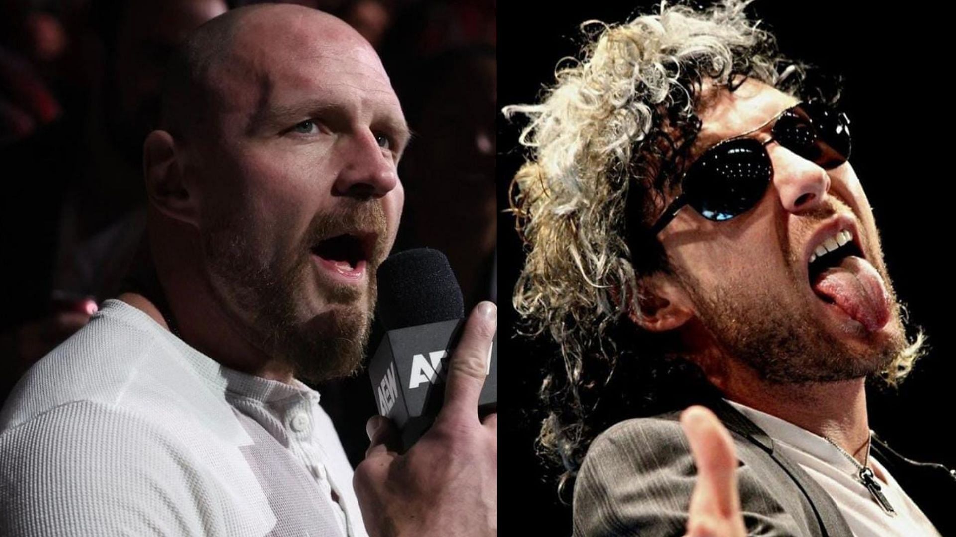 Kenny Omega and Jon Moxley will compete at AEW Grand Slam 2025. [Image credits: AEW Instagram and Kenny Omega