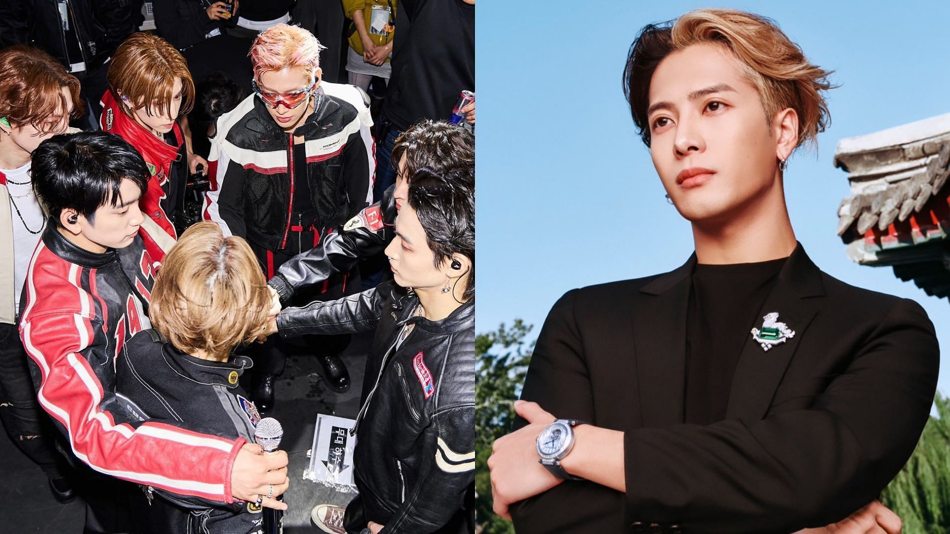 Jackson Wang shares a GOT7 group photo with a heartfelt message. (Images via X/@JacksonWang852)