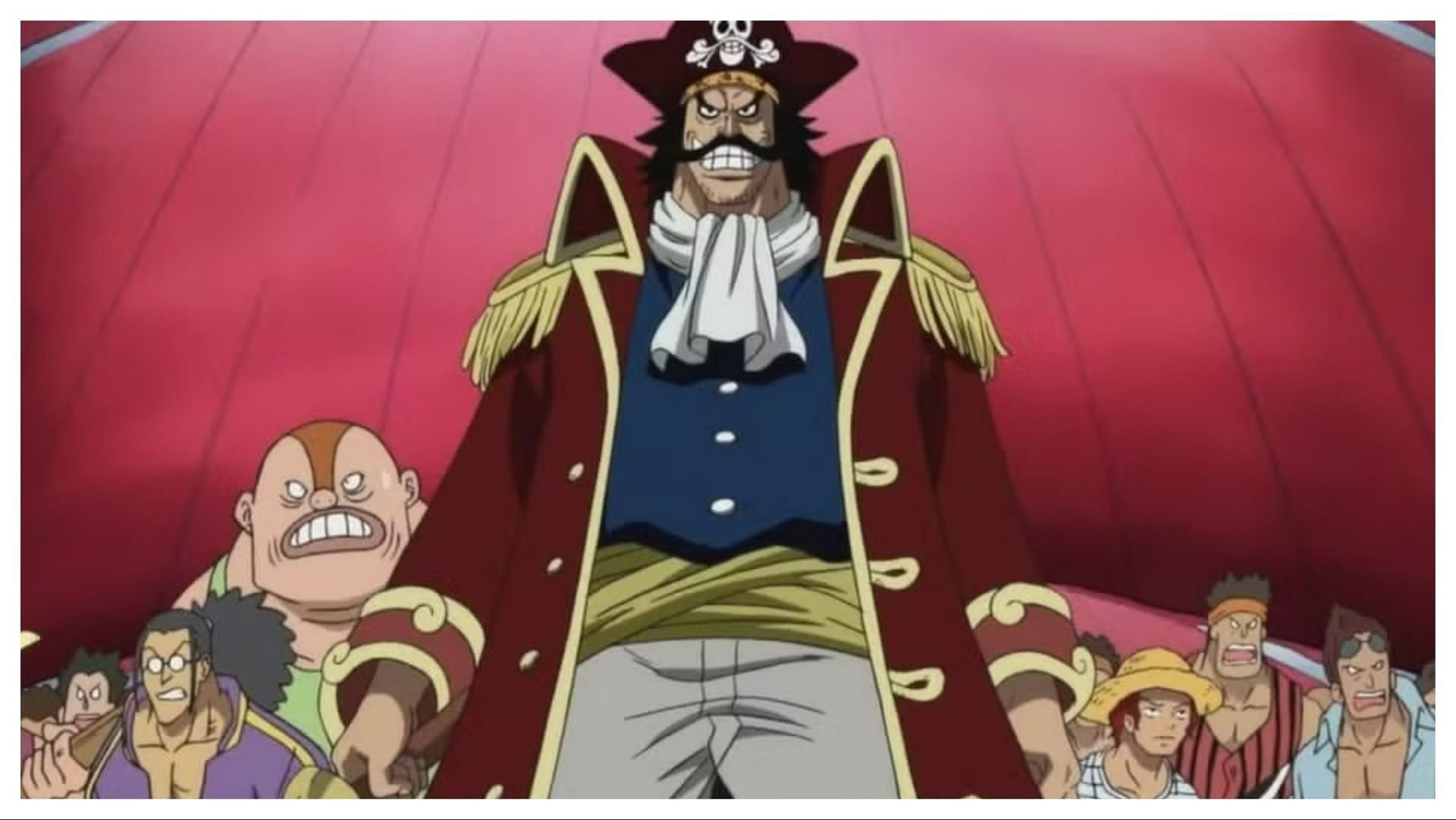 Gold D. Roger and his Pirate Crew (Image via TOEI)