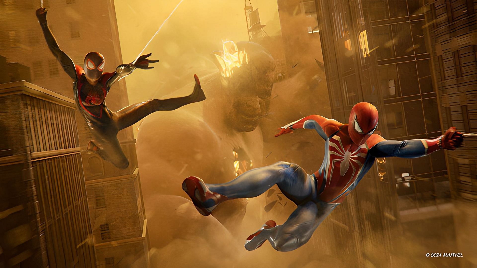 Spider-Man 2 is now available for purchase on Steam and Epic Games Store (Image via Insomniac Games)