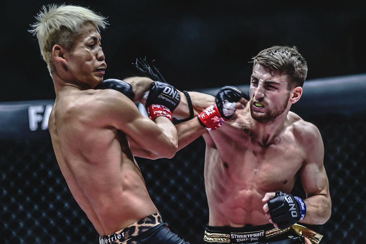 Taiki Naito (left), Jonathan Haggerty (left) [Photo via ONE Championship]