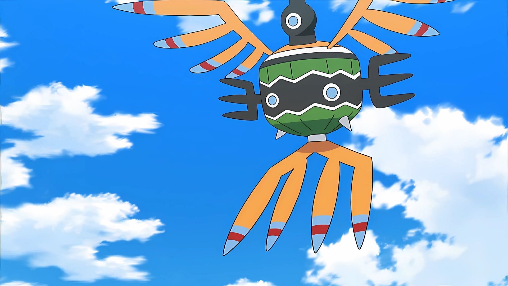 Sigilyph in the anime (Image via The Pokemon Company)