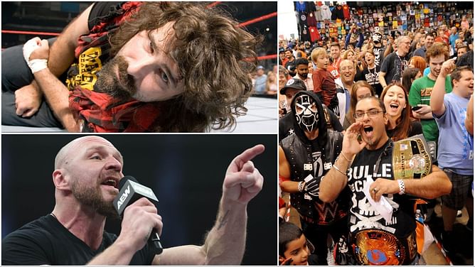 "Could have torn it down" - Mick Foley names Jon Moxley and top AEW star as his current dream opponents