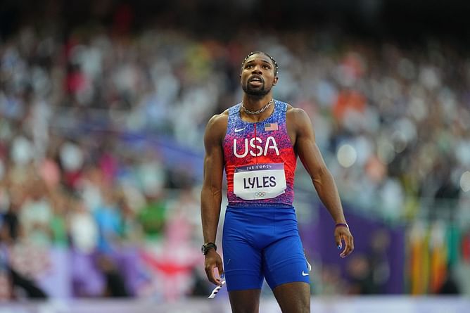 "It was American NBA players"- Noah Lyles opens up about receiving backlash after his comments about NBA Champions that led to controversy