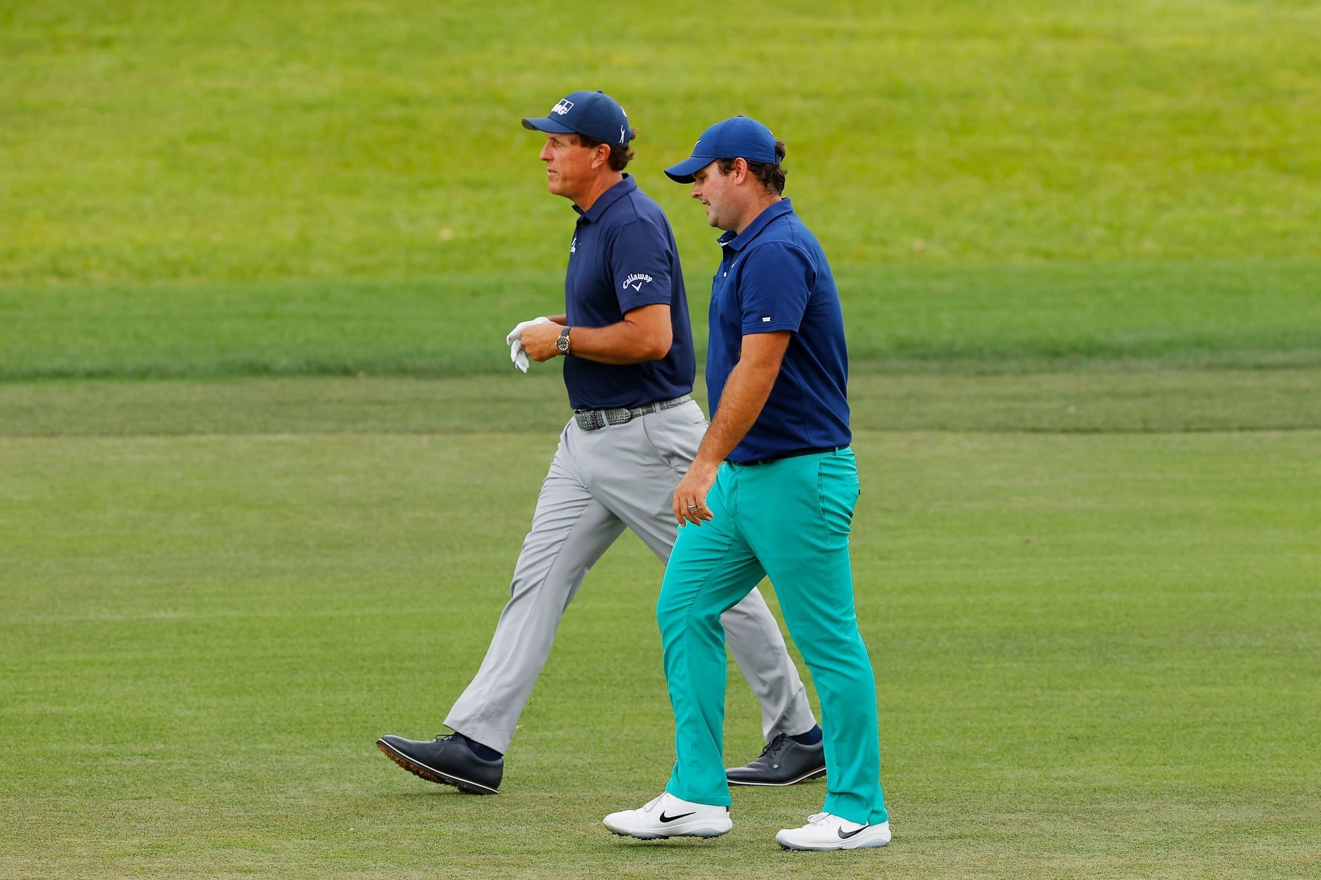 Phil Mickelson and Patrick Reed (Source: Getty)