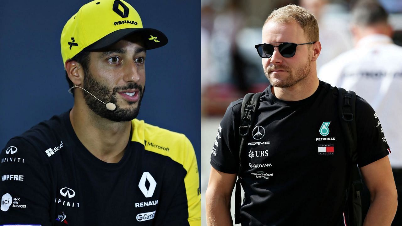 Daniel Ricciardo [L] Valtteri Bottas [R] [Image source: Getty]