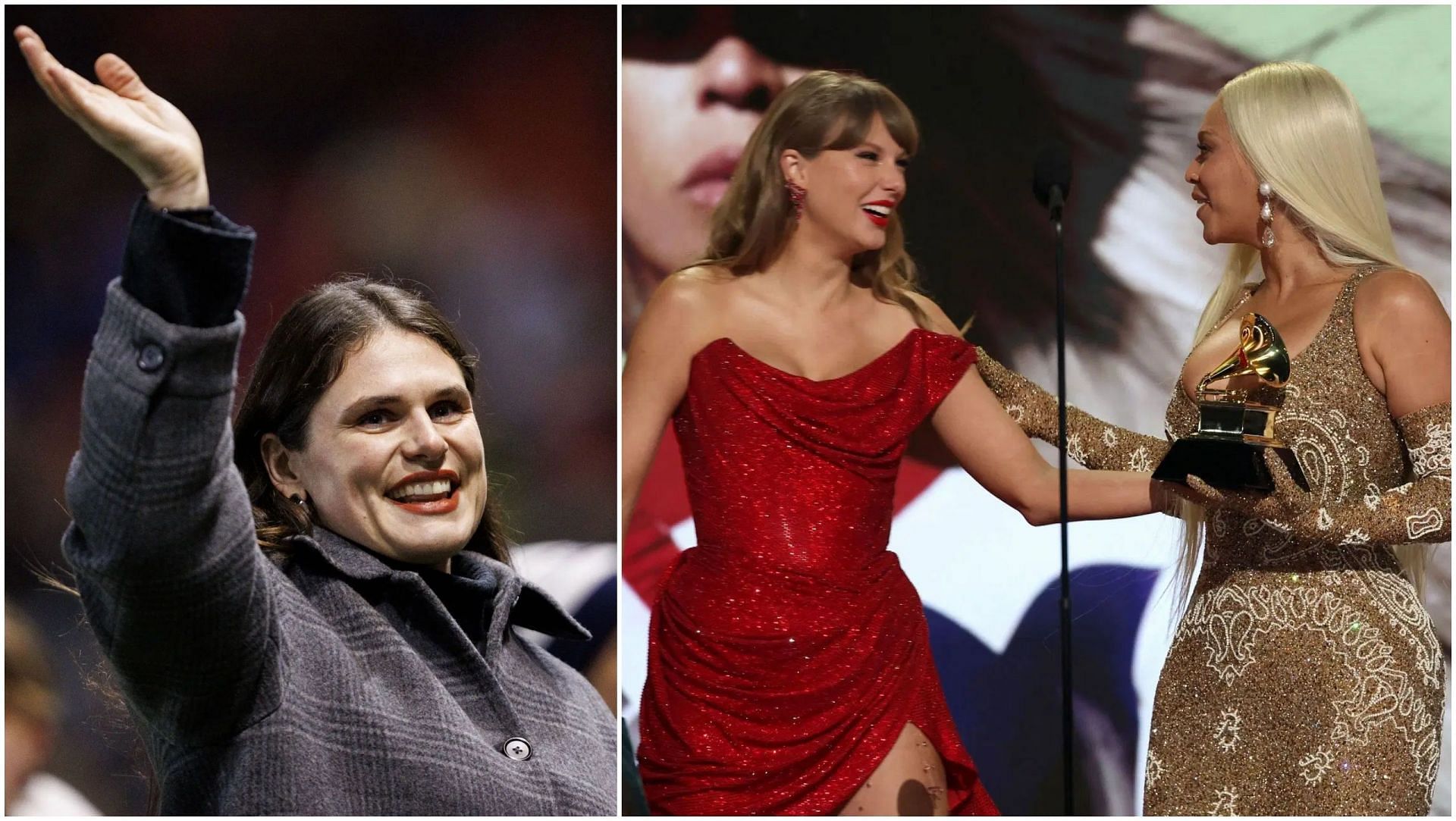 Ilona Maher, Taylor Swift and Beyonce