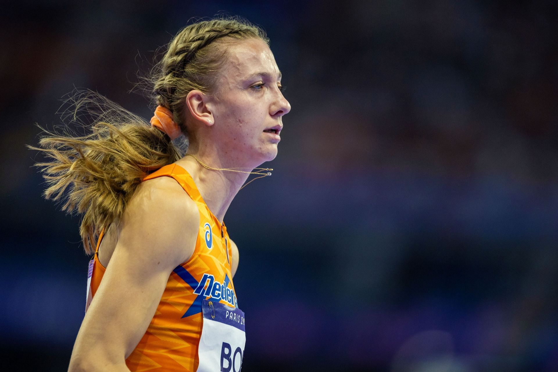 Bol before her 400m hurdles race at the Olympic Games-Paris 2024 - (Source: Getty)