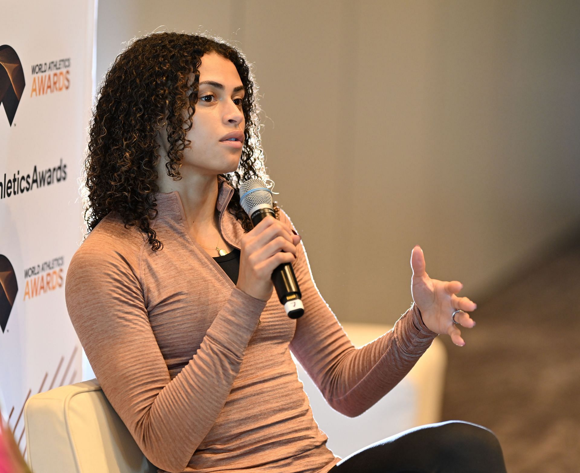 American Olympic champion, Sydney Mclaughlin-Levrone- Source: Getty