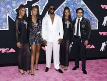 Sean "Diddy" Combs' twin daughters show off energetic dance moves at Sierra Canyon's playoff game