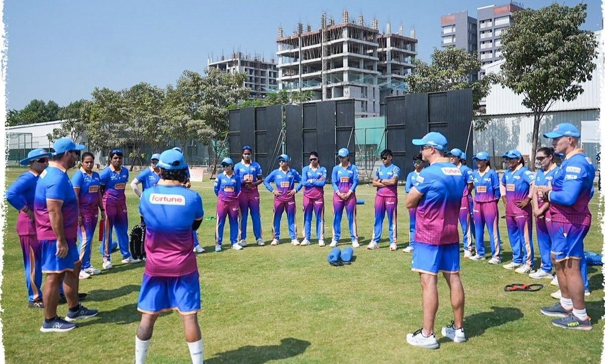 गुजरात जायंट्स टीम (Photo Credit - @Giant_Cricket)
