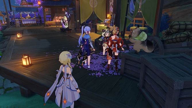 Genshin Impact Enchanted Tales of the Mikawa Festival character locations